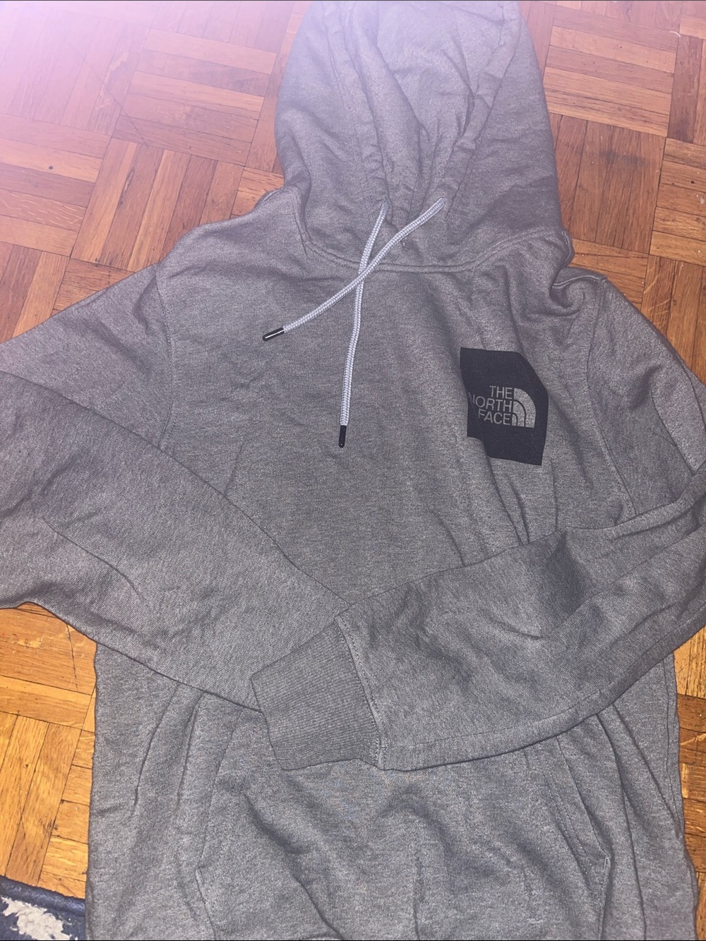 The North Face Gray Pullover Hoodie size S men’s